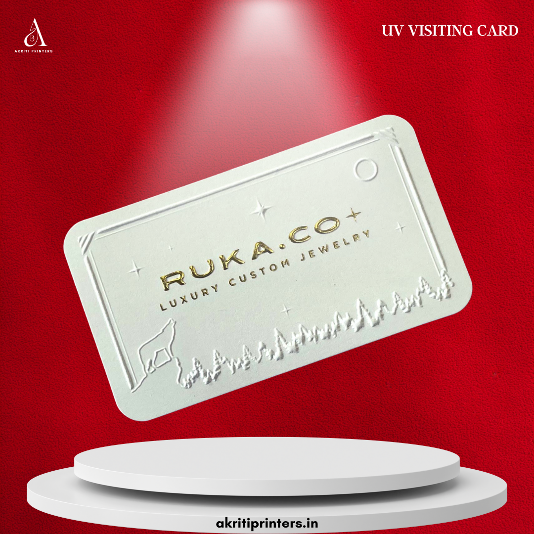 rounded corner visiting card