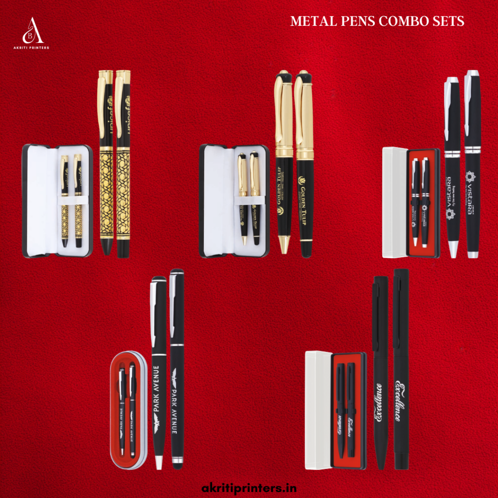Metal Pens Combo Set