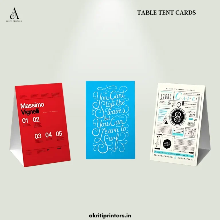 Table Tent Cards