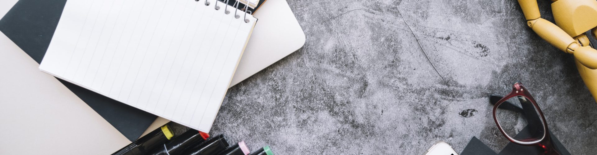 modern-office-desk-composition-with-technological-device Customised pen banner